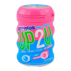 Chicletes Acucar Mentos Menta Tutti Pote 56g