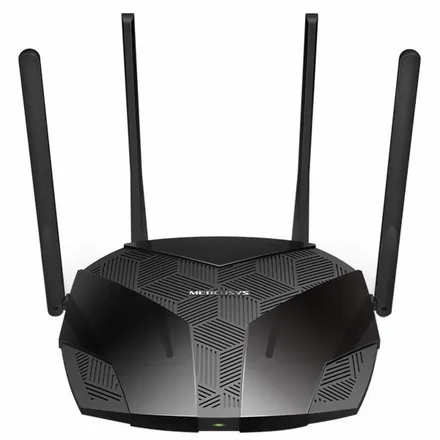 Router Wi-Fi Mercusys MR70X AX1800 4 Antenas DualBand Wi-Fi 6 - Negro