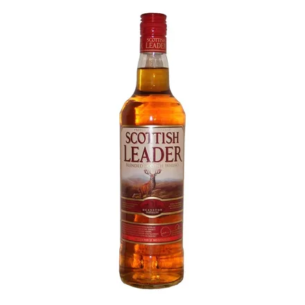 WHISKY SCOTTISH LEADER BLENDED LT SIN CAJA