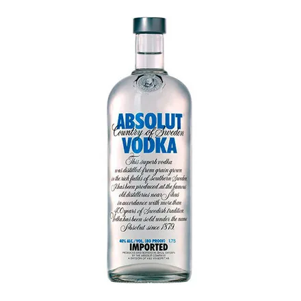 Vodka Absolut Normal 40 Litros
