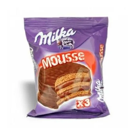Alfajores Milka 55GR Mousse X3