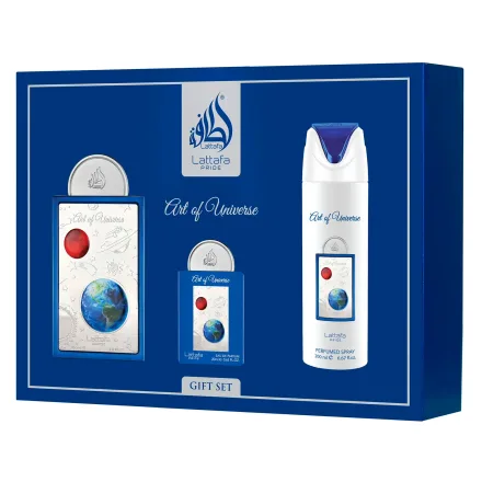 Lattafa Art Of Universe Gift Set Eau Parfum Unissex 3