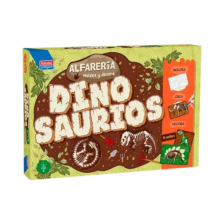 Kit De Juego Falomir Alfarería De Dinosaurios 28439