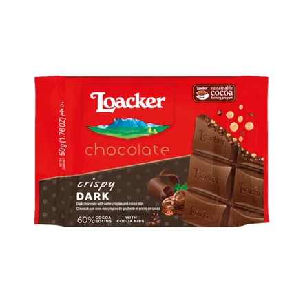 Chocolate Loacker Bar Crispy 50g