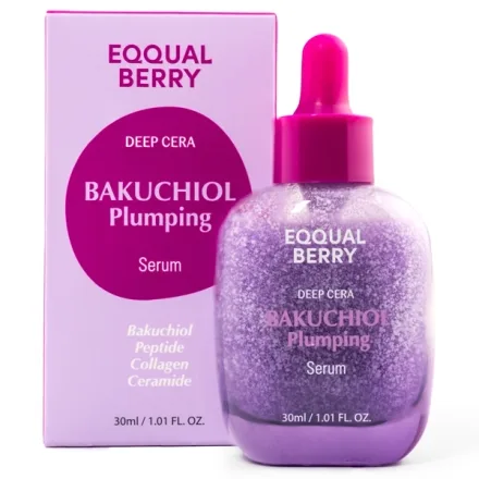 Serum Facial Eqqualberry Bakuchiol Plumping 30ml