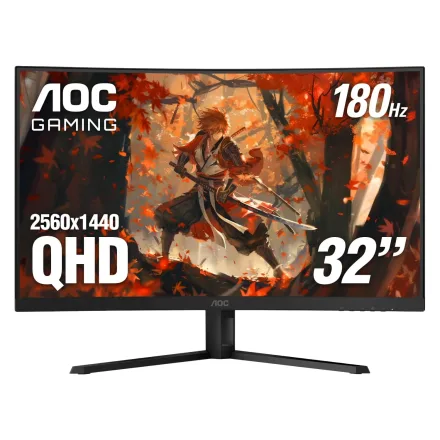 Gamer Aoc 2K Qhd Curvo Va