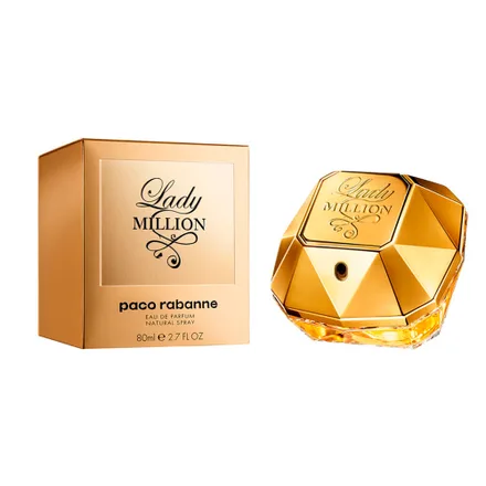 Perfume Paco Rabanne Lady Million Eau Parfum Feminino 80ml