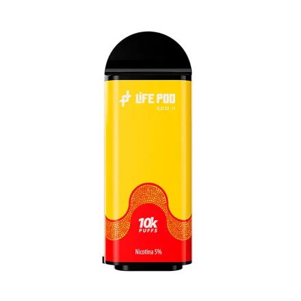 LIFE POD VAPER DESECHABLE ECO CARTRIDGE 8000PUFFS PASSION FRUIT MANGO