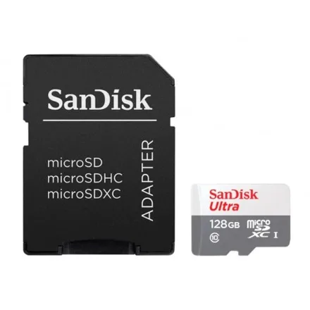 Cartao Sd Ultra 2X1 C10 Sdsqunr 128GB