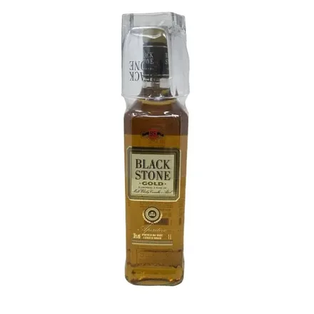WHISKY BLACK STONE GOLD CON VASO 1LITRO