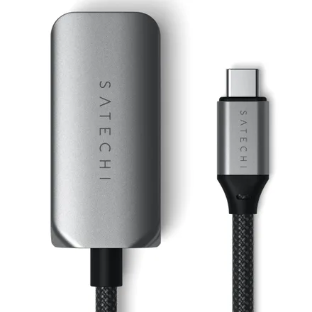 Adaptador Satechi ST-AE25M Usb-C 2.5 Gigabit Ethernet- Space Gray