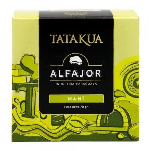 Alfajor Artesanal Tatakua Recheado Amendoim 70g