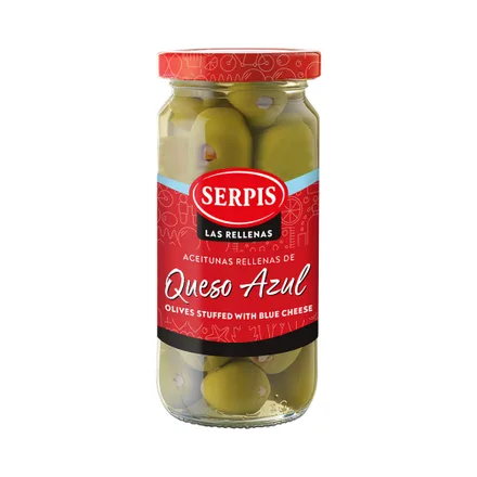 Aceitunas El Serpis Rellenas Queso 235 Gr