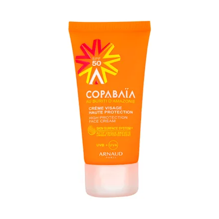Protector Solar Arnaud Copabaia Visage Haute Spf 50 50ml
