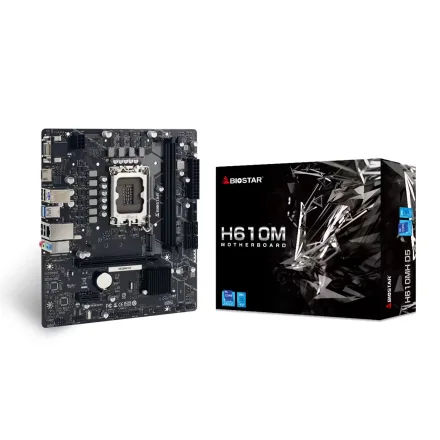 Placa Mae Biostar D5 Ddr 5 Socket Lga 1700 Chipset H610 Atx