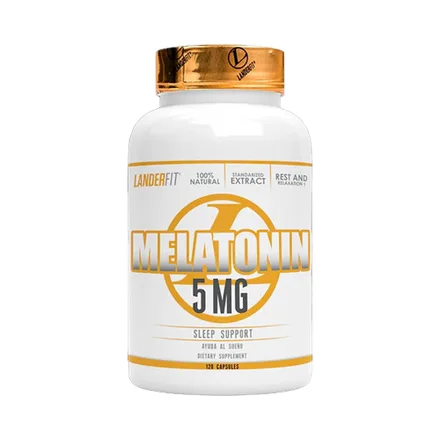 Suplemento Landerfit Melatonin 5 Mg 120 Capsulas