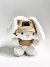 Peluche Conejo Mz 096 Con Gorra