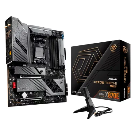 Placa Mae Asrock Taichi Lite Ddr 5 Socket AM5 Chipset X870 Atx