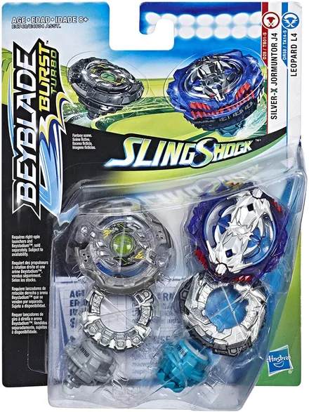JUGUETE BEYBLADE BURST SLINGSHOSK SILVER-X E4748