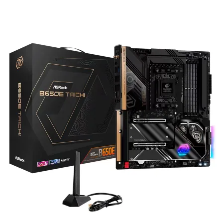 Placa Mae Asrock Taichi Socket AM5 Chipset B650 Ddr 5 Atx
