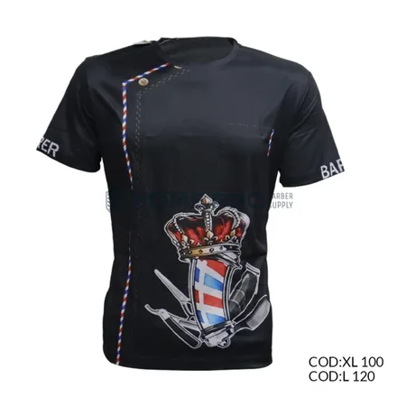 Camiseta de barbeiro tamanho xl