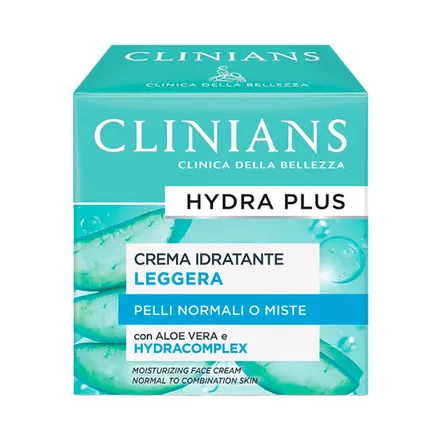 CREME HIDRATANTE CLINIANS HYDRA PLUS LEGGERA