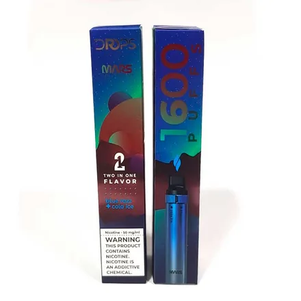 Pod Drops 1600 Puffs Razz Cola