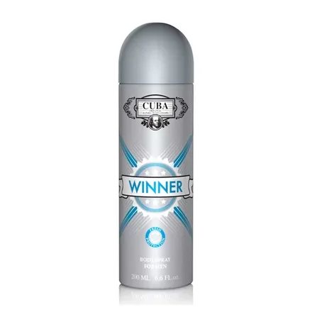 Cuba Winner Masculino Deo 200ml