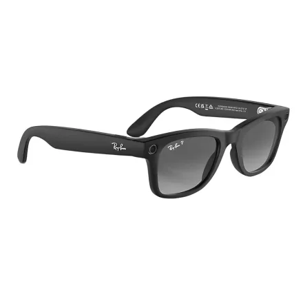 Oculos RAY BAN Meta Wayfarer RW4006 F-MATTE Black L-POLARIZED Gradient Graphite