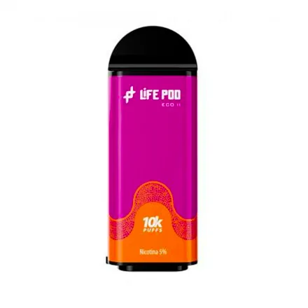 Vaper Life Pod Eco 2 Cartridge Puffs 5 Nicotina Grape Honeydew Cartucho