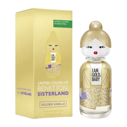 Benetton Sisterland Golden Vanilla Eau Parfum 80ml