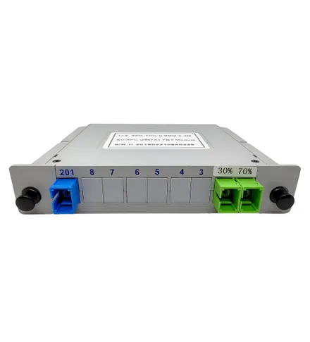 Splitter 1 2 30 70 Mm Sc Apc Fbt Modulo Pdo