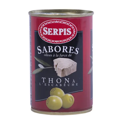 Aceitunas El Serpis Rellenas Atun En Escabeche 300g