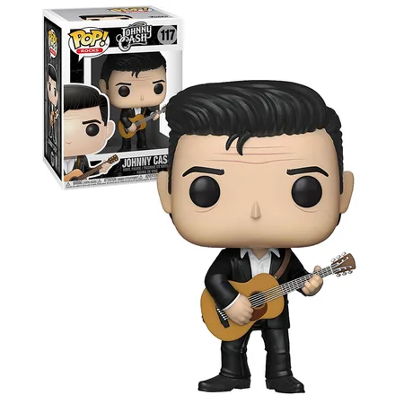 Funko Pop Rocks Johnny Cash Playing Guitar 117