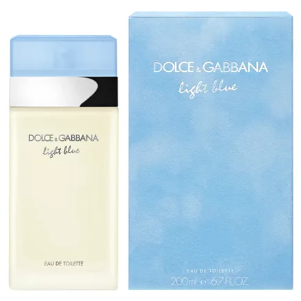 Perfume Dolce Gabbana Light Blue Eau Toilette Feminino 200ml