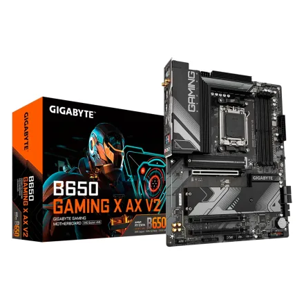 Placa Mae Gigabyte B650 Gaming Ax V2 Ddr 5 Socket AM5 Chipset Atx