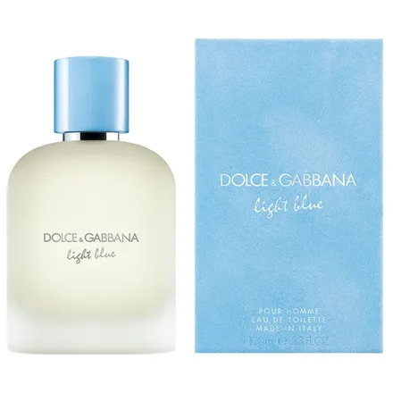 Dolce Gabbana Perfume Light Blue Pour Homme Eau Parfum 100ml