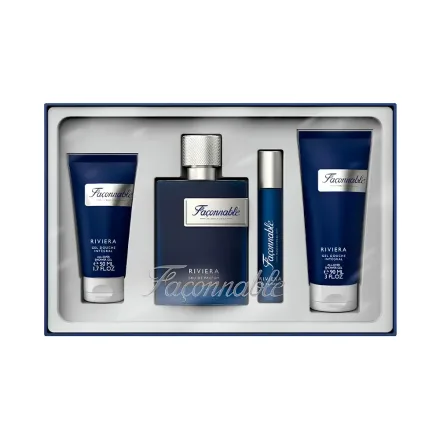 Perfume Faconnable Riviera Edp Miniatura Gel Ducha 20ml 50ml 90ml