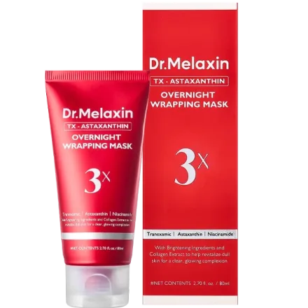 Mascara Facial Dr Melaxin Tx Astaxanthin Overnight Wrapping 80ml