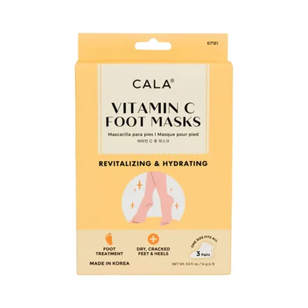 Mascarilla Pies Cala Vitamin 3 Piezas
