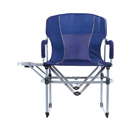 Silla Plegable Con Mesa Pantanal Azul