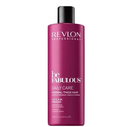 Revlon Be Fabulous Daily Care Normal Cream Shampoo 1000ml