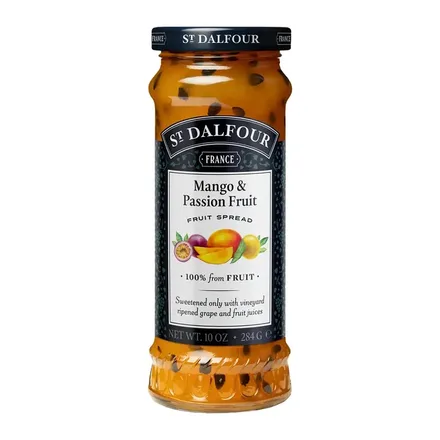 MERMELADA ST.DALFOUR MANGO Y PASIONARIA 284GR