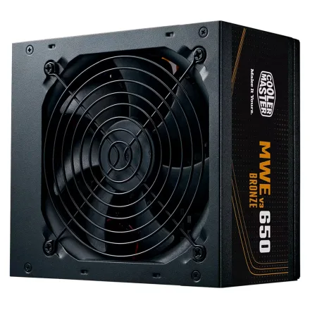 Fonte Cooler Master Mwe Mpe 6501 Acaaw 3BUS Atx 80 Plus Pfc Ativo Bivolt