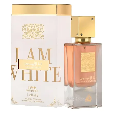 Perfume Lattafa Ana Abiyedh Poudree Eau Parfum Feminino 60ml