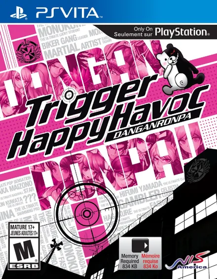 JOGO PSVITA TRIGGER HAPPY HAVOC DANGANRONPA
