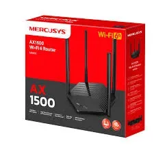 MERCUSYS ROUTER WIFI MR60X AX1500 4 ANTENAS DUALBAND WIFI6