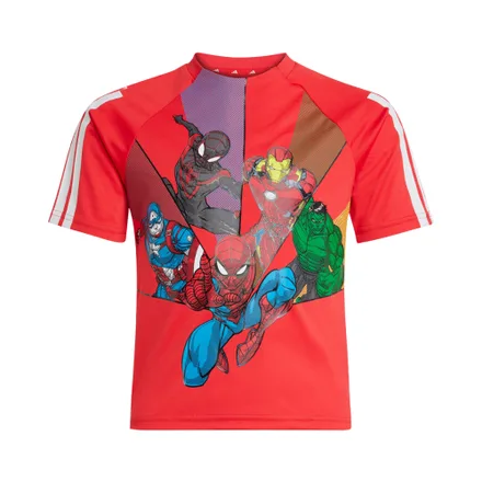 Remera Infantil Adidas Jf3654 Marvel Spider Man Unisex