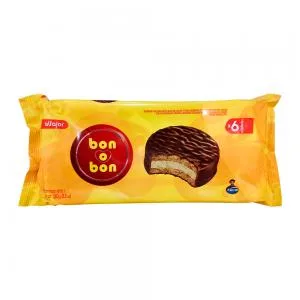 Alfajor Arcor Bon Chocolate Ao Leite Agrupado Pacote 6