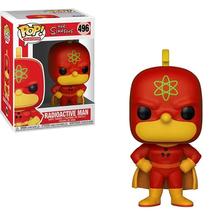 Funko Pop Television Simpsons Radioactive Man 496